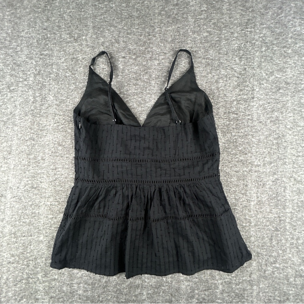Banana Republic Black Fitted Ribbed Camisole - Picture 2 of 5